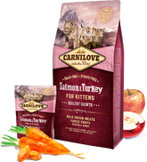 Carnilove Aliment Sec pour Chat Kitten Saumon & Dinde